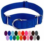 Martingale Soft Nylon Dog Collar Comfortable Skin Friendly With Quick Snap Buckle